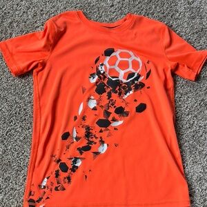 All in Motion Orange and Black Short Sleeve Tee